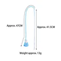Bacchetta interattiva blu per gatti con manico da 41,5 cm e tubo in nylon da 47 cm - Blu