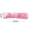Rosafarbenes Katzenminze-Plüschkissen für Katzen, 27 cm x 5 cm groß für Zähne - Nr.16 Plüsch Tie-Dye / Rosa