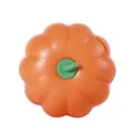 Oranges Kürbis-Katzenminze-Spielzeug für Katzen, langlebig für Zähne und Beißen - Kürbisform / Orange