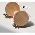 Natuurlijk houten vogelperch traptreden met 13 cm diameter - 2-Staps
