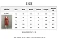 Comprehensive size guide for Western style suede long trench coat with measurement details. - S / Tops / Dark Brown