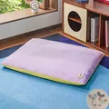 Tappetino per lettino bicolore viola e giallo impermeabile per cani e gatti di taglia piccola - S: 52*40cm (Consigliato per animali domestici entro 1,5 kg) / Giallo Taro con Cuscino