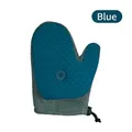 Blue pet grooming glove with built-in spray function for cats and dogs - Upgraded Spray Version / Blue