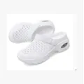 Chaussures de sport décontractées blanches légères et respirantes à mailles pour femmes - 35 / Blanc