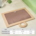 Tappetino refrigerante estivo impermeabile per cani e gatti con guida alle taglie dettagliata - Marrone Caffè (Completamente sfoderabile e lavabile) / S (50x38cm)