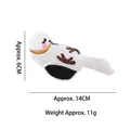 Interactive bird-shaped catnip plush toy for cats, magpie style, 14x6cm in size - Magpie Style (CT247) / Approx 14x6cm / Magpie