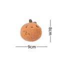 Schattig oranjevormig knuffelspeeltje met kattenkruid, afmetingen 8 cm bij 9 cm - Sinaasappel Stijl