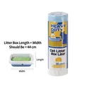 Size S heavy-duty drawstring cat litter box liners, 15 count roll for small pans - Plastic Wrapped Single Roll / Size S (15 Pieces/Roll)