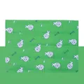 Haustier-Kühlmatte für den Sommer mit grünem Robben- und Eiswürfel-Muster-Design - Größe 1 (40x30cm) / Green Seal