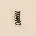 Durable black spiral spring cat toy showing dimensions 5.5cm height and 2.5cm width - 5.5x2.5cm / No. 16 Black Spring