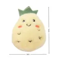Schattig kattenkruid knuffelspeeltje in ananasvorm, afmetingen 12 cm hoog en 8 cm breed. - Ananas Stijl