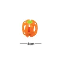 Orange pumpkin-shaped bell ball cat toy for Halloween with 4cm diameter measurement - 4cm / No. 11 Orange Pumpkin Bell