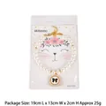 Elegante witte imitatieparel halsketting voor huisdieren met een grote zwarte strik hanger - L / Strik Parel Choker / 30 cm + 5 cm verlengketting / Zwart