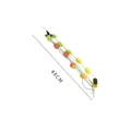 Colorful plush tassel replacement head for cat wand toy, 48cm long and lightweight 10.8g - Good Luck