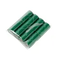 Set of 8 rolls green biodegradable pet waste bags for dogs in clear OPP plastic packaging - 1.4 Mil 8 Rolls / Green