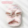 Doux pull en polaire à rayures roses et blanches pour chiens et chats de compagnie - XS / Rayures Rose Blanc