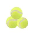 Set of three elastic yellow tennis balls for pet dog toys, bite-resistant training balls - Grade 3 Pet Tennis Ball (Low Elasticity) / Set of 3