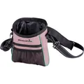 Pochette à friandises rose en tissu Oxford pour l'éducation et la promenade de chien - Style QS-059 / Rose Clair