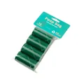Biodegradable green dog poop bags set of 4 rolls eco-friendly pet waste bags - 1.4 Mil 4 Rolls With Header / Green