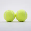 Set of two durable fluorescent yellow tennis balls for outdoor dog training. - Special Grade Pet Tennis Ball (130cm Rebound) / 2 Pcs/Set