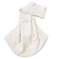Trasportino a tracolla traspirante bianco crema per cani e gatti, design portatile - Animali entro 7,5kg / Bianco avorio