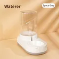 Automatische waterdispenser voor honden en katten grote capaciteit in space grey - 【Waterbak 2.2L】 / Grijs