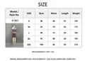 Detailed size chart for asymmetrical ruffled hem dress with vintage print and one-shoulder design - S / Dresses / As Shown