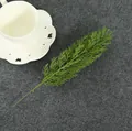 Detailed artificial green pine needle branch for DIY Christmas wreath and tree decorations - Fishtail Pine Branch (A3-3)