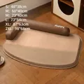 Waterproof pet cooling mat and dog sofa bed in light brown color with size chart - XL / L-Shaped Bolster Sofa Bed / 80*60cm / Waterproof Mocha Coffee