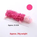 Jouet couineur pour chien en forme de cochon rose en tissu chenille doux pour animaux - Cochon Rose