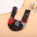 Breathable mesh cat muzzle with holiday snowflake pattern for anti-bite protection - S / Christmas Black