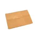 Warme braune Lammwoll-Haustiermatte für Hunde und Katzen weiche Thermodecke bequem - 60*45cm / Beige