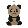 Tapis à gratter durable en sisal naturel en forme de panda pour chats d'intérieur - Panda
