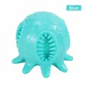 Jouet à mâcher pour chien en forme d'poulpe bleu en TPR avec surface de molaire texturée - Bleu
