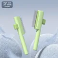 Peine autolimpiable verde para gatos con dientes altos y bajos para desprendimiento - Cerdas de diferentes alturas / Verde