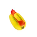 Interactive squeaky dog toy in realistic hot dog shape for puppy molar cleaning - Hot Dog