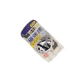 Palla per gatti interattiva da 5 cm con campanellino per il gioco, peso di 19 g - Palla Gioco per Gatti N. 2 / 5cm (Confezione in Cartone) / Nero Bianco Grigio