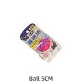 Set di palline con campanellino da 19g per gatti con pallina da 5cm in confezione originale - Palla Gioco per Gatti N. 1 / 5cm (Confezione in Cartone) / viola-rosso