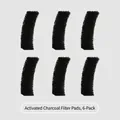 6-pack activated carbon foam replacement filters for cat and dog water fountains - Activated Carbon Filter Cotton / Set of 6