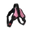 Verstellbares rosa Hundegeschirr mit atmungsaktivem Mesh und robusten Schnallen - Rosa