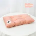 Soft handmade pure cotton pet sleeping mat in macaron light orange for dogs and cats - Size 2 (50x35cm) / Light Orange