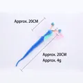Cabezal de repuesto de libélula azul iridiscente para juguete de vara de gato - Cabezal de Repuesto Mariposa Azul Lentejuela