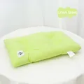 Soft handmade cotton pet cushion mat in creamy green color for cats and dogs sleep - Size 2 (50x35cm) / Cream Green