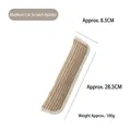 Durable natural jute cat kicker toy for teeth cleaning, medium size catnip bolster pillow - Medium Style (zs-0446) / 28.5x8.5cm