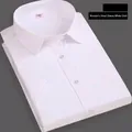 Élégante chemise en coton à manches courtes pour femmes, blanche avec col carré soigné. - 38 / Top à Col Carré (DZ68-11) / T-shirts / Blanc