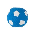 Durable blue and white latex squeaky soccer ball dog toy featuring a textured surface - Small Soccer Ball / Diameter 7.5cm / Blue