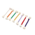 Colorful cat cotton rope chew toys for teeth cleaning and indoor entertainment - No Gall Fruit Standard Version / 20cm (Without Catnip Bag) / Random Color