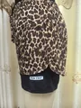 Pantaloncini sportivi 2 in 1 da donna con stampa leopardata e coulisse in vita - XS / Pantaloni e gonne / Leopardo marrone