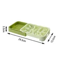 Extendable green anti-choke slow feeder bowl for dogs and cats, size 29.3x15.5x3.5cm - Dual Use Slow Feeding Licking Bowl / Green