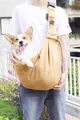 Tragbare beige Haustier-Schultertasche für Hunde und Katzen, faltbare Transporttasche. - Geeignet für Haustiere bis zu 6.5kg / Khaki